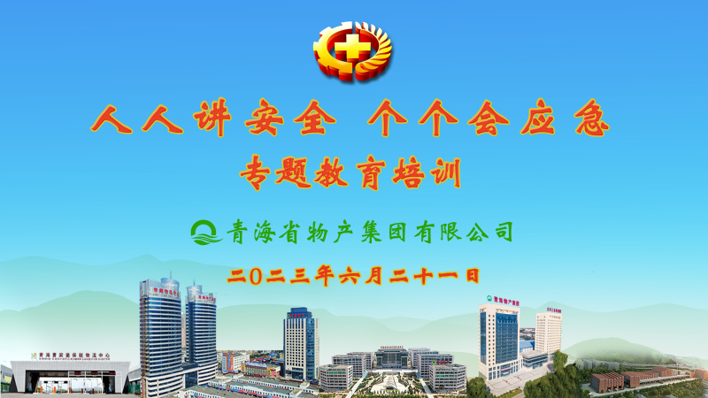 提高安全管理水平 落實全員安全責任&mdash;&mdash;集團安委會舉辦2023年&ldquo;人人講安全，個個會應急&rdquo;專題教育培訓