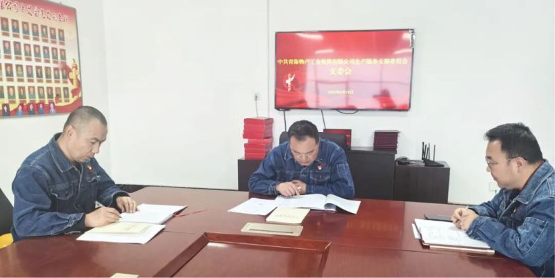 工投公司生產(chǎn)服務(wù)黨支部召開(kāi)2026年第三次支委會(huì)