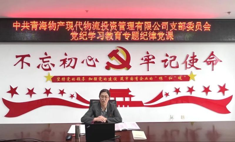 嚴(yán)明紀(jì)律作風(fēng) 永葆政治本色&mdash;&mdash;集團(tuán)黨委書記、董事長劉玲同志講授專題紀(jì)律黨課