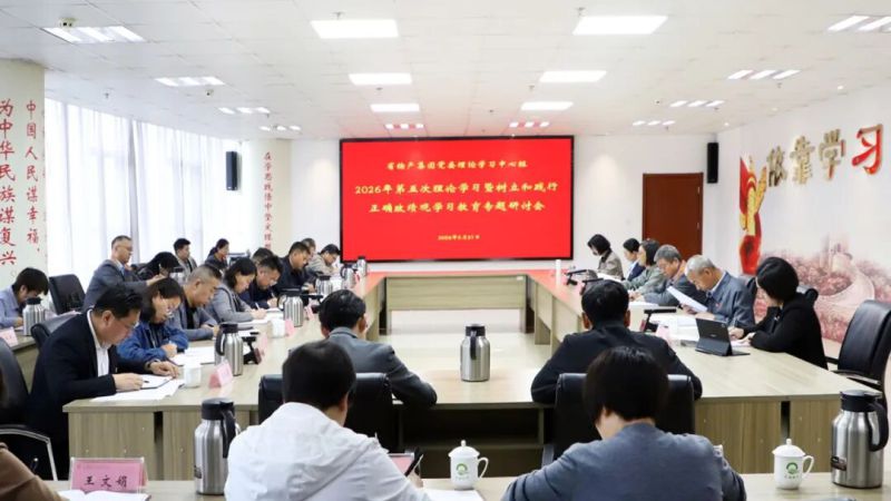 集團(tuán)黨委理論學(xué)習(xí)中心組召開專題研討會(huì)